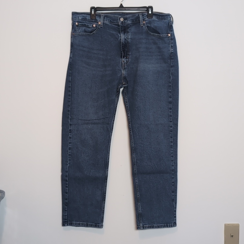 Levi's 505 Regular Straight Leg Denim Jeans - Picture 1 of 6